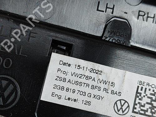 Air vent VW T-ROC (A11, D11) 1.5 TSI | BP21809856I21 