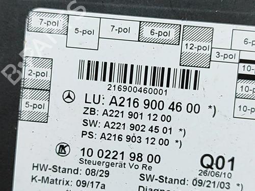 Electronic module MERCEDES-BENZ S-CLASS Coupe (C216) CL 500 4-matic (216.394) | BP27456307M83 