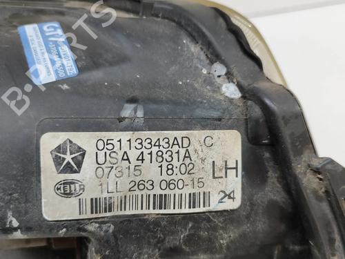Left headlight CHRYSLER GRAND VOYAGER V (RT) 3.8 | BP27785839C28  - Image 9