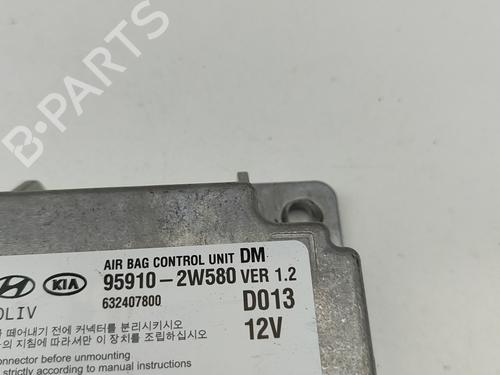 ECU airbags HYUNDAI SANTA FÉ III (DM, DMA) 2.2 CRDi 4WD | BP27933742M53