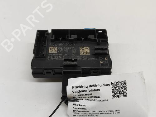 Elektronisk modul VW CADDY V MPV (SBB, SBJ) 2.0 TDI 4motion (122 hp) 27785437