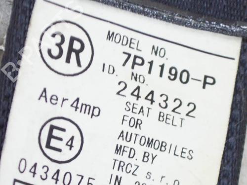 Front right seatbelt CITROËN C1 (PM_, PN_) 1.0 | BP13320141I25