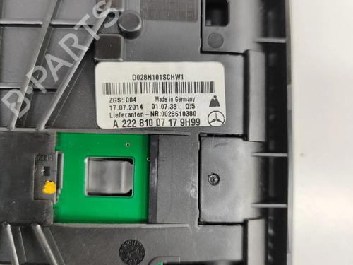 Interior roof light MERCEDES-BENZ S-CLASS (W222, V222, X222) S 500 (222.082, 222.182) | BP27791783I8 