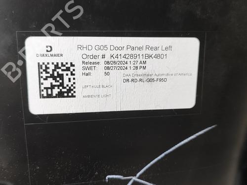 Rear left panel BMW X5 (G05, F95) xDrive 30 d Mild-Hybrid | BP33382510C60 - Image 9