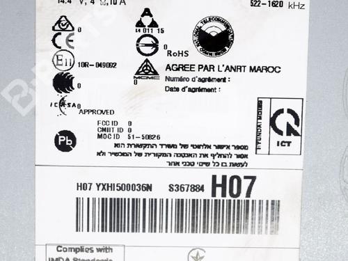 Electronic module HYUNDAI IONIQ (AE) 1.6 GDI Hybrid | BP7798656M83 