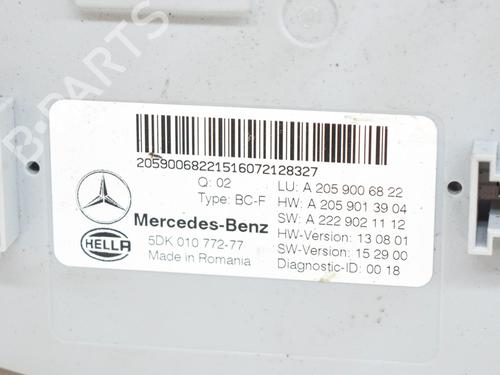 Electronic module MERCEDES-BENZ C-CLASS (W205) C 200 BlueTEC / d (205.037) | BP8625794M83 