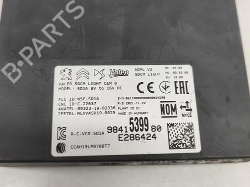 Electronic module PEUGEOT 2008 II (UD_, US_, UY_, UJ_, UR_, UC_) e-2008 (UKZKXZ) | BP27779009M83 
