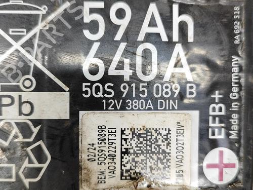 Battery AUDI A3 Limousine (8YS, 8YM) 35 TFSI Mild Hybrid | BP30382022E11 