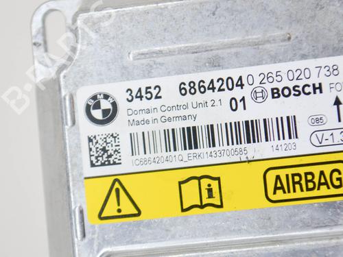 ECU airbags BMW 3 Gran Turismo (F34) 320 i xDrive | BP10073901M53 