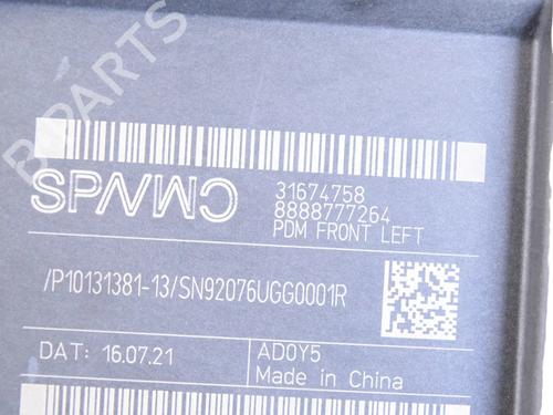 Left front window motor POLESTAR POLESTAR 2 (534) EV | BP30284263E21 