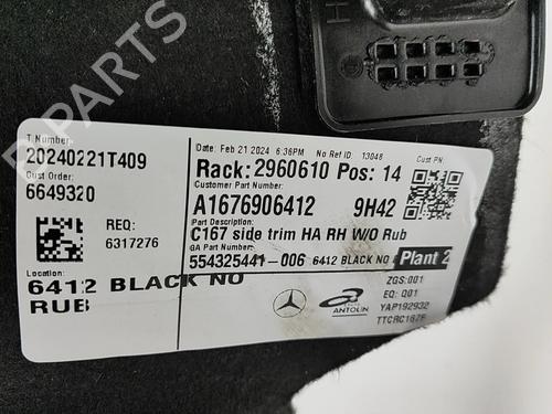 Boot lining MERCEDES-BENZ GLE Coupe (C167) GLE 450 d 4-matic (167.333) | BP36457909I3  - Image 8