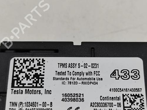 Electronic module TESLA MODEL X (5YJX) 90D AWD | BP17077067M83 