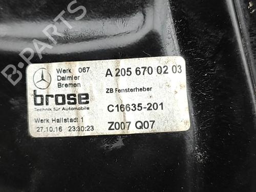 Rudehejsemekanisme Højre bagtil MERCEDES-BENZ C-CLASS Convertible (A205) C 220 d (205.404) | BP29542939C25 