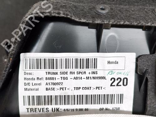 Boot lining HONDA CIVIC X Hatchback (FC_, FK_) 2.0 Type-R (FK8) | BP20981575I3 