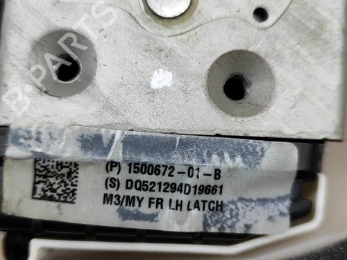 Front left lock TESLA MODEL 3 (5YJ3) EV | BP27766057C98 
