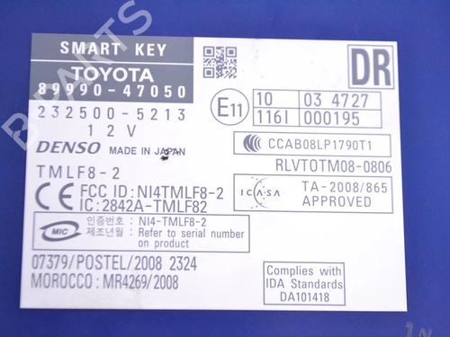 Electronic module TOYOTA PRIUS (_W3_) 1.8 Hybrid (ZVW3_) | BP30225972M83