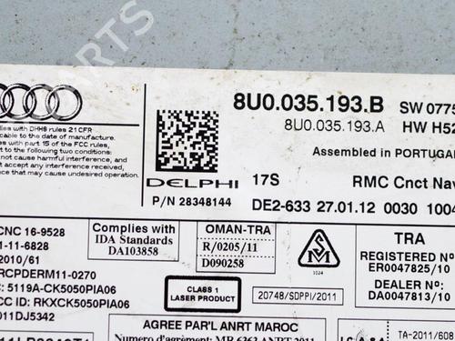 Electronic module AUDI Q3 (8UB, 8UG) 2.0 TDI | BP14652093M83 