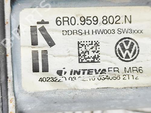 Front right window mechanism VW AMAROK (2HA, 2HB, S1B, S6B, S7A, S7B, AGD) 2.0 BiTDI 4motion | BP31314884C23