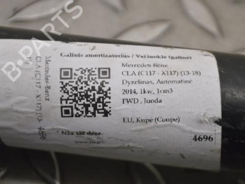 Left rear shock absorber MERCEDES-BENZ C-CLASS (W204) C 200 CDI (204.001) | BP30231367M18 