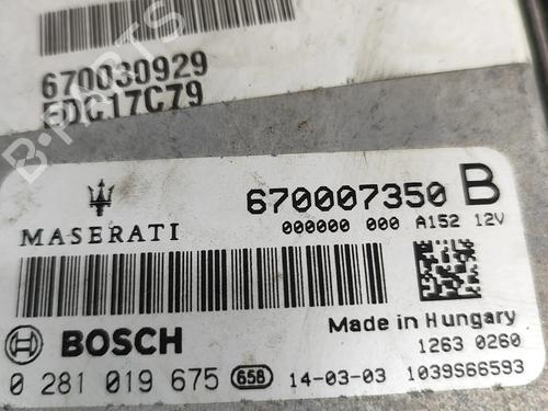 Engine control unit (ECU) MASERATI QUATTROPORTE VI 3.0 D | BP24818383M57 