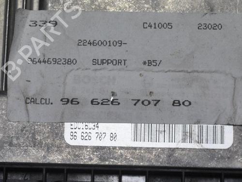 Engine control unit (ECU) CITROËN C4 I (LC_) 1.6 HDi | BP6728443M57 