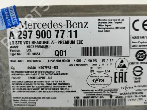 Electronic module MERCEDES-BENZ EQS (V297) EQS 450+ (297.123) | BP28558064M83 - Image 6