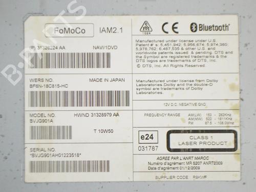 Electronic module JAGUAR XJ (X351) 3.0 SDV6 | BP30282010M83 