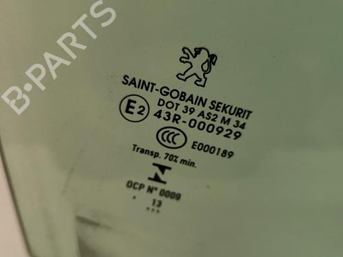 Front right door window PEUGEOT 5008 (0U_, 0E_) 1.6 HDi | BP27765141C19 