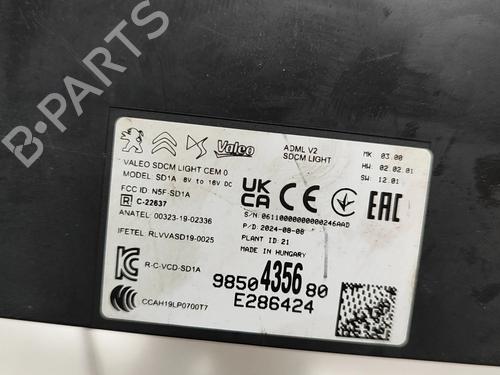 Módulo eletrónico JEEP AVENGER (J2) 1.2 GSE T3 | BP28556684M83 