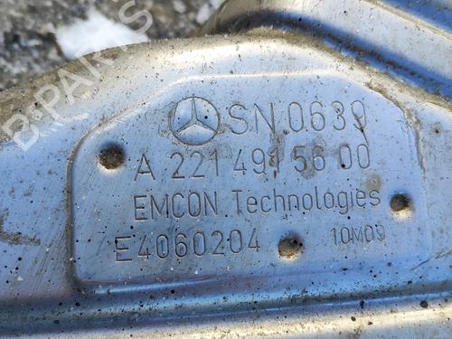 Exhaust system MERCEDES-BENZ S-CLASS Coupe (C216) CL 500 4-matic (216.394) | BP32370002M121 