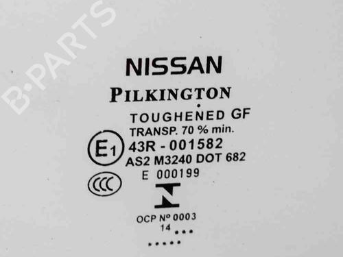 Front right door window NISSAN QASHQAI II (J11, J11_) 1.2 DIG-T | BP6744956C19 