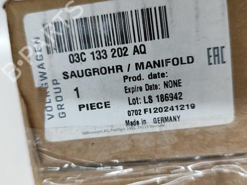 Intake manifold MERCEDES-BENZ B-CLASS Sports Tourer (W245) B 180 CDI (245.207) | BP29058368M70 