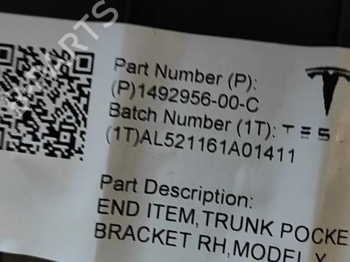 Boot lining TESLA MODEL Y (5YJY) EV Performance All-wheel Drive | BP33223660I3  - Image 6