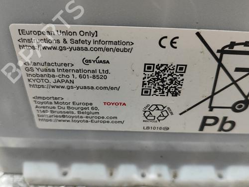 Battery TOYOTA PRIUS (_W6_) 2.0 PHEV (MXWH61L, MXWH61) | BP29975818E11