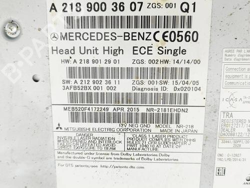 Electronic module MERCEDES-BENZ E-CLASS Coupe (C207) E 350 BlueTEC / d (207.326) | BP33383806M83 - Image 7