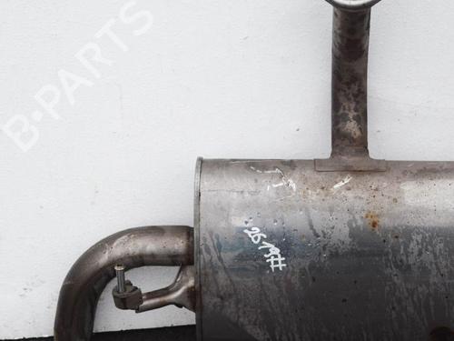 Exhaust system RENAULT KADJAR (HA_, HL_) 1.5 dCi 110 (HLA3) | BP14611313M121 