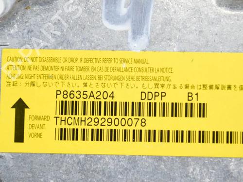 ECU airbags MITSUBISHI OUTLANDER II (CW_W) 2.2 DI-D 4WD | BP8935386M53