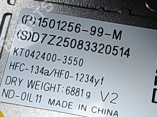 AC compressor TESLA MODEL 3 (5YJ3) EV Performance AWD | BP33697524M34 - Image 7