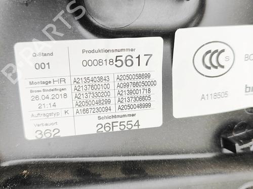 Rear right window mechanism MERCEDES-BENZ E-CLASS (W213) E 350 e (213.050) | BP33395473C25  - Image 6