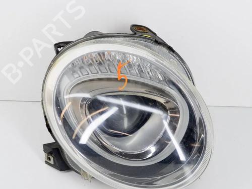 Used Right headlight FIAT 500 (312_) 1.2 (312AXA1A) (69 hp) 11113361