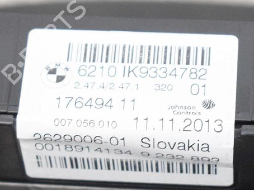 Used Instrument cluster BMW 3 (F30, F80) 320 d (184 hp) 6737999