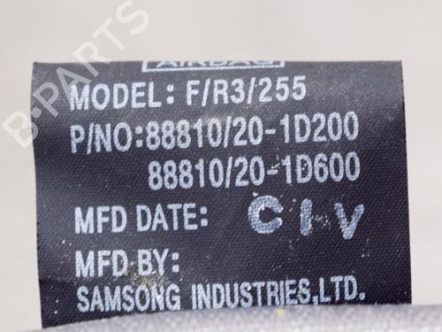 Front right seatbelt KIA CARENS III MPV (UN) 2.0 CVVT | BP10400522I25 