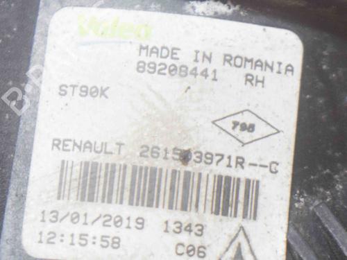 Right front fog light RENAULT TRAFIC III Van (FG_) 1.6 dCi 125 (FGMH) | BP7854092C31 