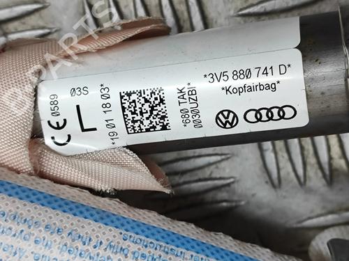 Left curtain airbag SKODA SUPERB III (3V3) 2.0 TSI | BP21809379C11 