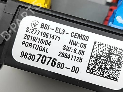 Fuse box CITROËN BERLINGO Box Body/MPV (K9) 1.5 BlueHDi 100 | BP32459392E1 