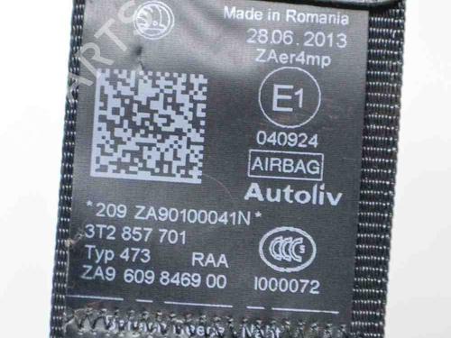 Front left seatbelt SKODA SUPERB II Estate (3T5) 2.0 TDI 16V | BP8352867I26 