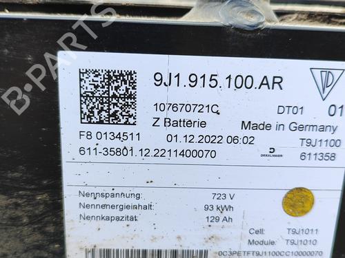 Battery PORSCHE TAYCAN Cross Turismo (Y1B) 4 (Y1BBD1) | BP28028963E11 