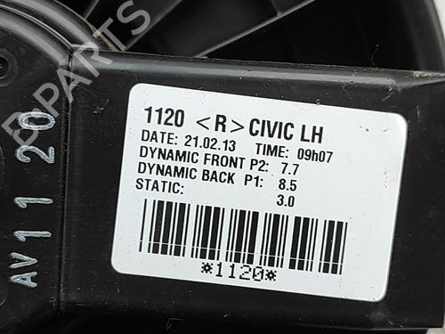 Heater blower motor HONDA CIVIC IX (FK) 2.2 i-DTEC (FK3) | BP29616051M62 