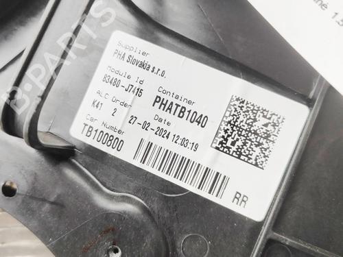 Rear right window mechanism KIA XCEED (CD) 1.5 T-GDI | BP37481501C25 - Image 4