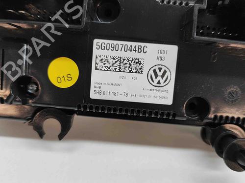 Climate control VW GOLF VII (5G1, BQ1, BE1, BE2) 2.0 R 4motion | BP15851787I5 